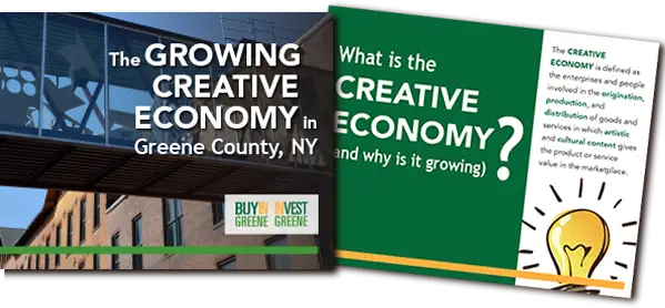 free PDF of The Growing Creative Economy in Greene County, NY