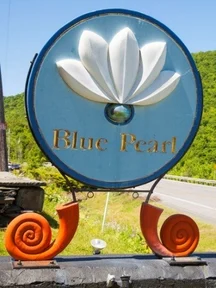 Blue Pearl Sign 