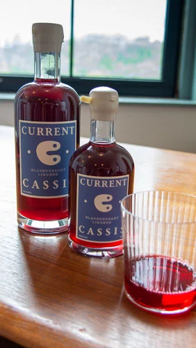 Bottles of Current Cassis