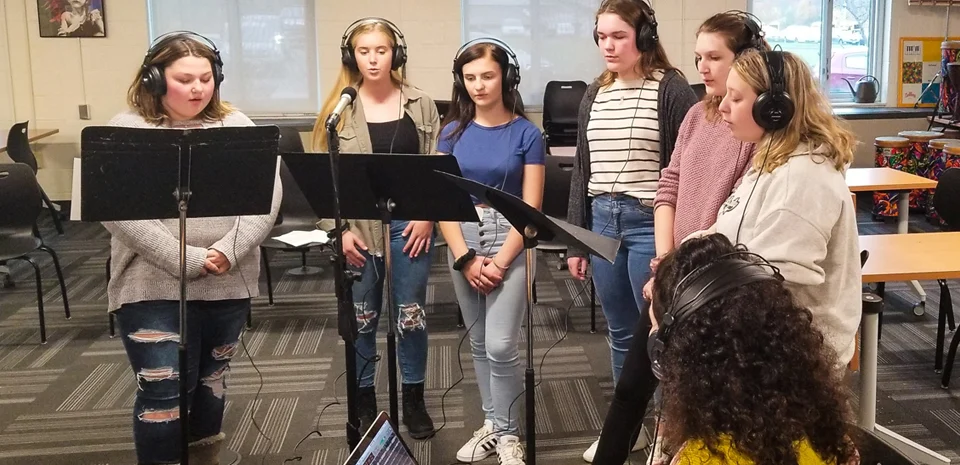 Greenville HS Music Technology Students Produce Buy-In-Greene Holiday Radio Spot