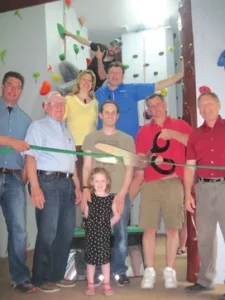 Ribbon cutting