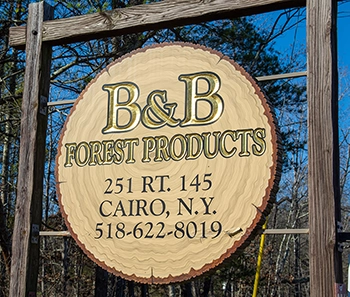 B&B Forest Products Sign