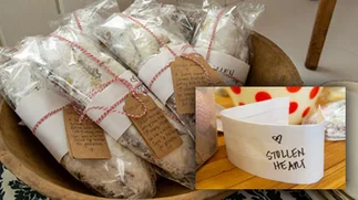 Stollen Heart at Round Top Productions through Potters Table Bakery