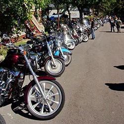 Motorcycles at Catskill Mountain Thunder