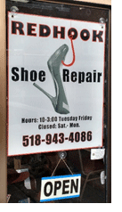 Red Hook Shoe Repair Sign