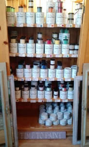 Assortment of paints